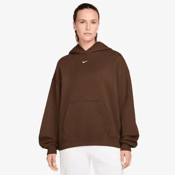 NIKE Dukserica W NK STDO FLC MW OS PO HDY