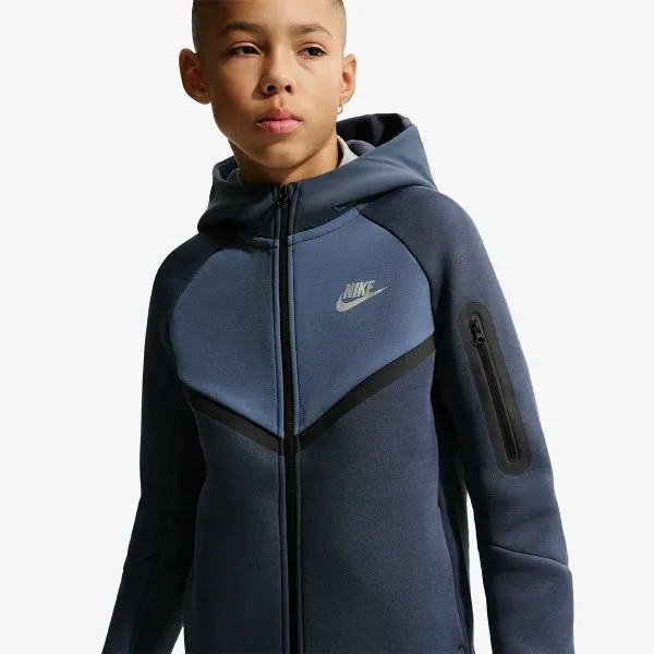 NIKE Dukserica B NSW TCH FLC MIX FZ 