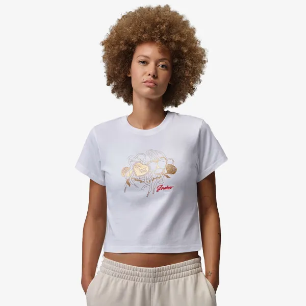 NIKE Majica W J BRK SS SHGF GFX TEE MD 