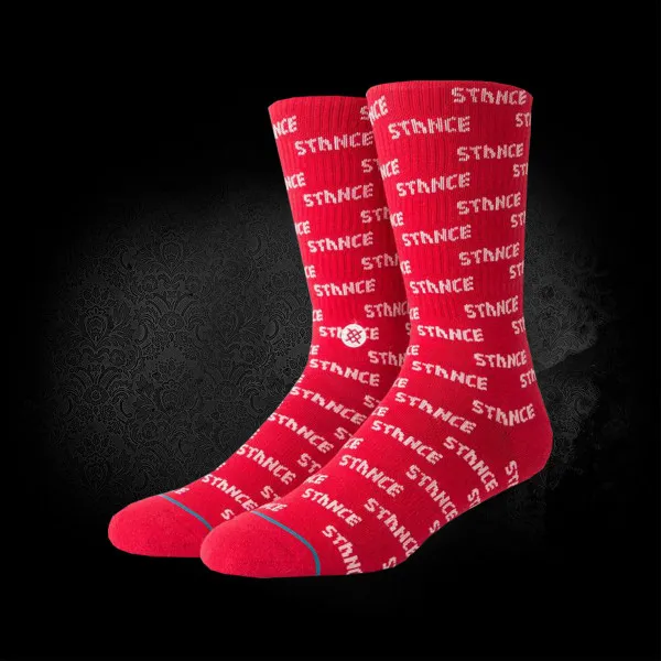 STANCE Čarape REPEAT  RED 