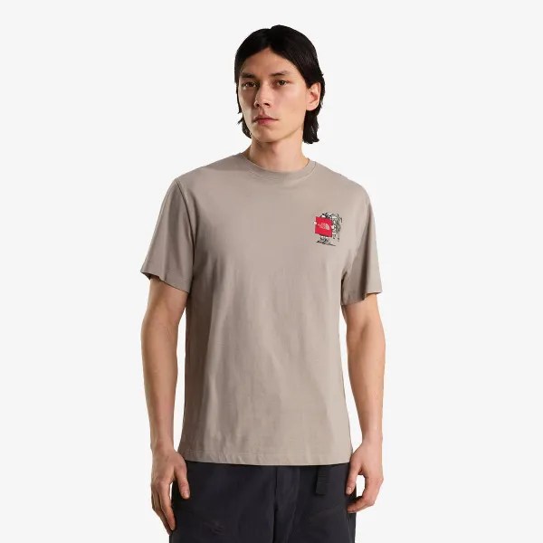 THE NORTH FACE Majica U GEAR UP GET OUT RLX SS TEE-GRAPHIC 